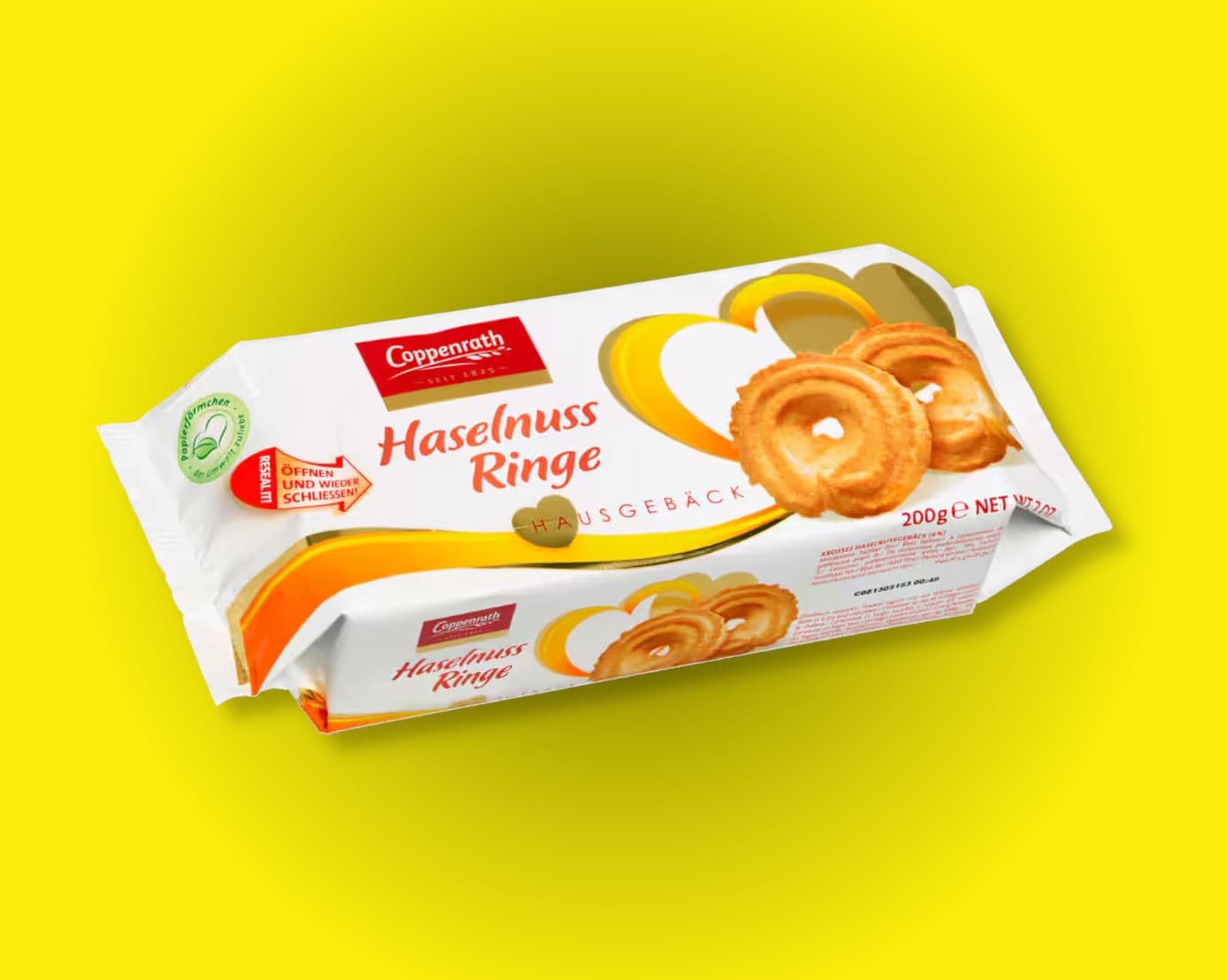 Coppenrath Biscuits Haselnuss Ringe
