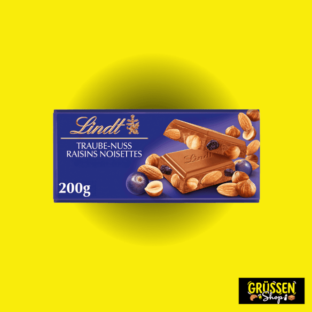 Lindt Traube-Nuss 200 g