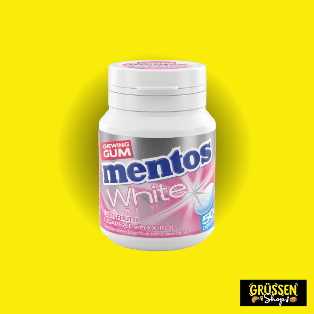 Mentos Gum White Tutti Frutti 75 g