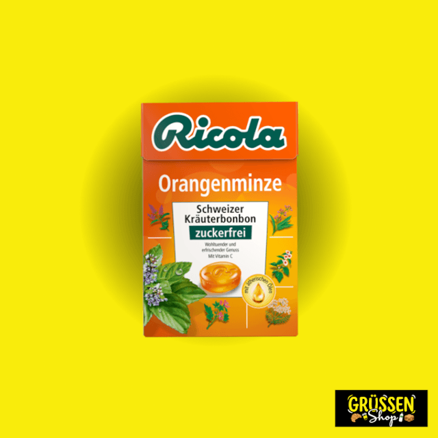 Ricola Box Orangenminze 50 g