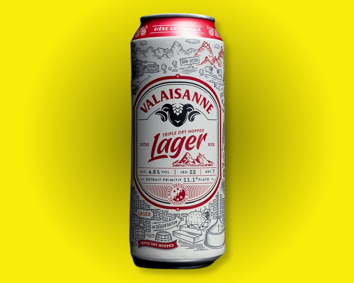Valaisanne Lager 0.5 l Dose
