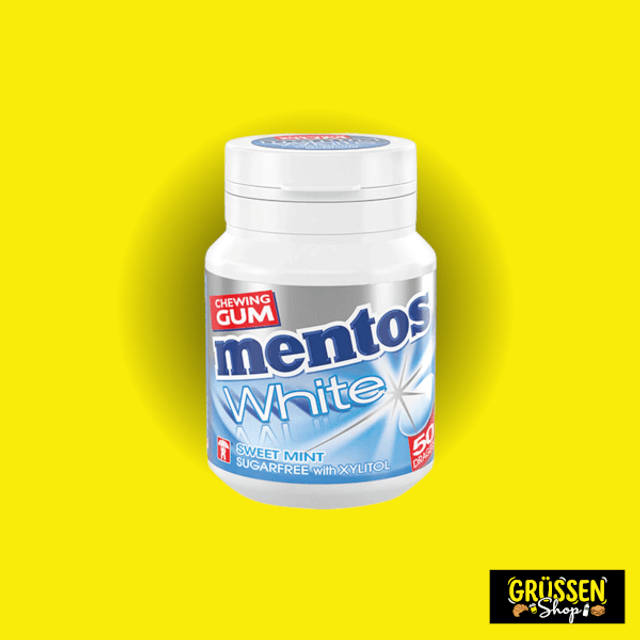 Mentos Gum White Sweet Mint 75 g